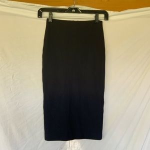 Nadia Tarr Black Pencil Skirt